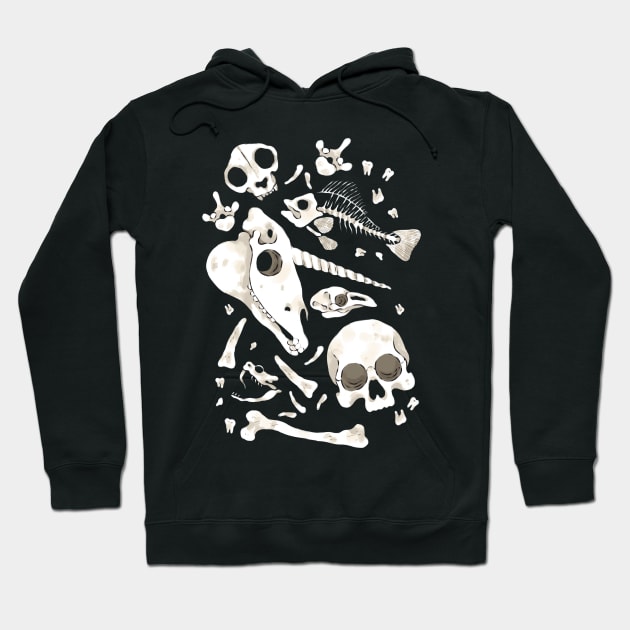 Skull and Bones Hoodie by FabioMancini